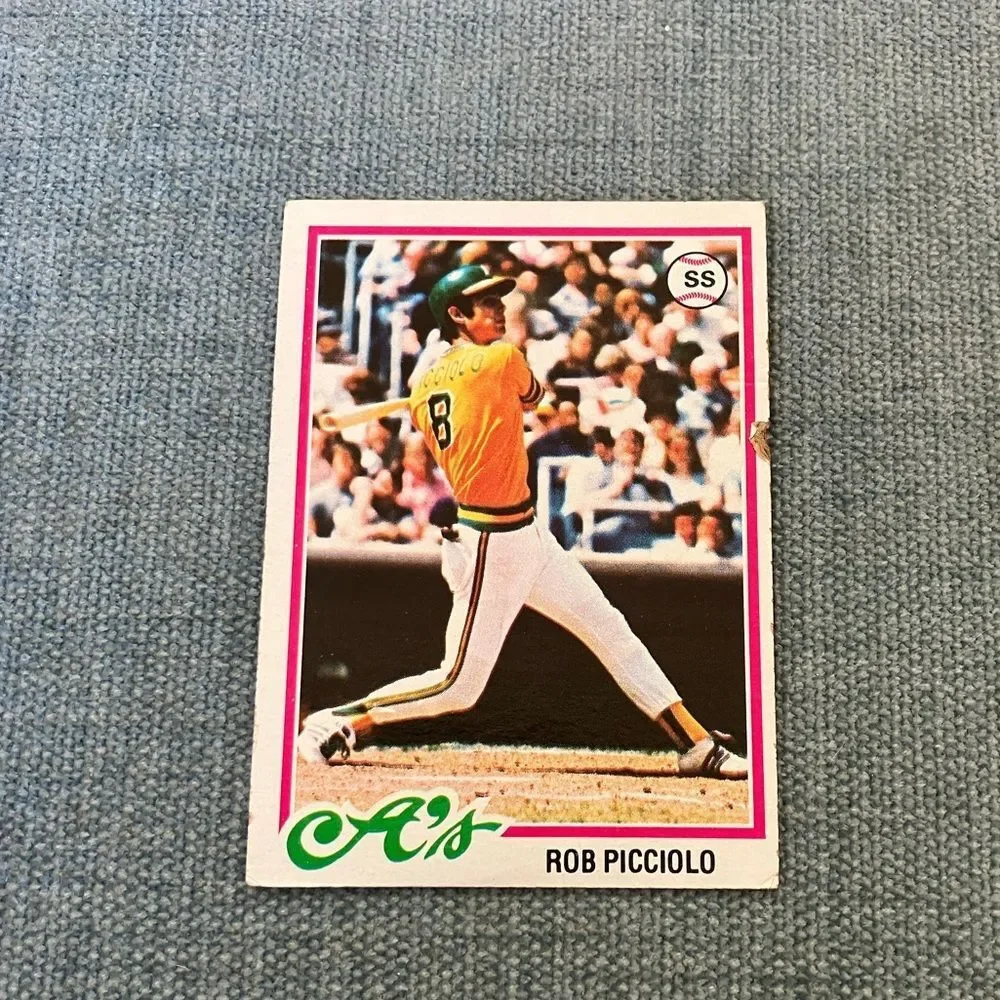 1978 Topps Oakland A's Baseball Card Trading Card